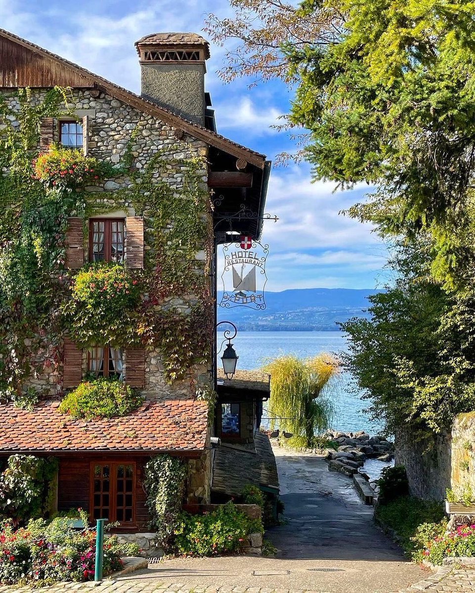 LEA86680530's tweet photo. Yvoire 
France 🇫🇷 https://t.co/O36gmtwo1Q