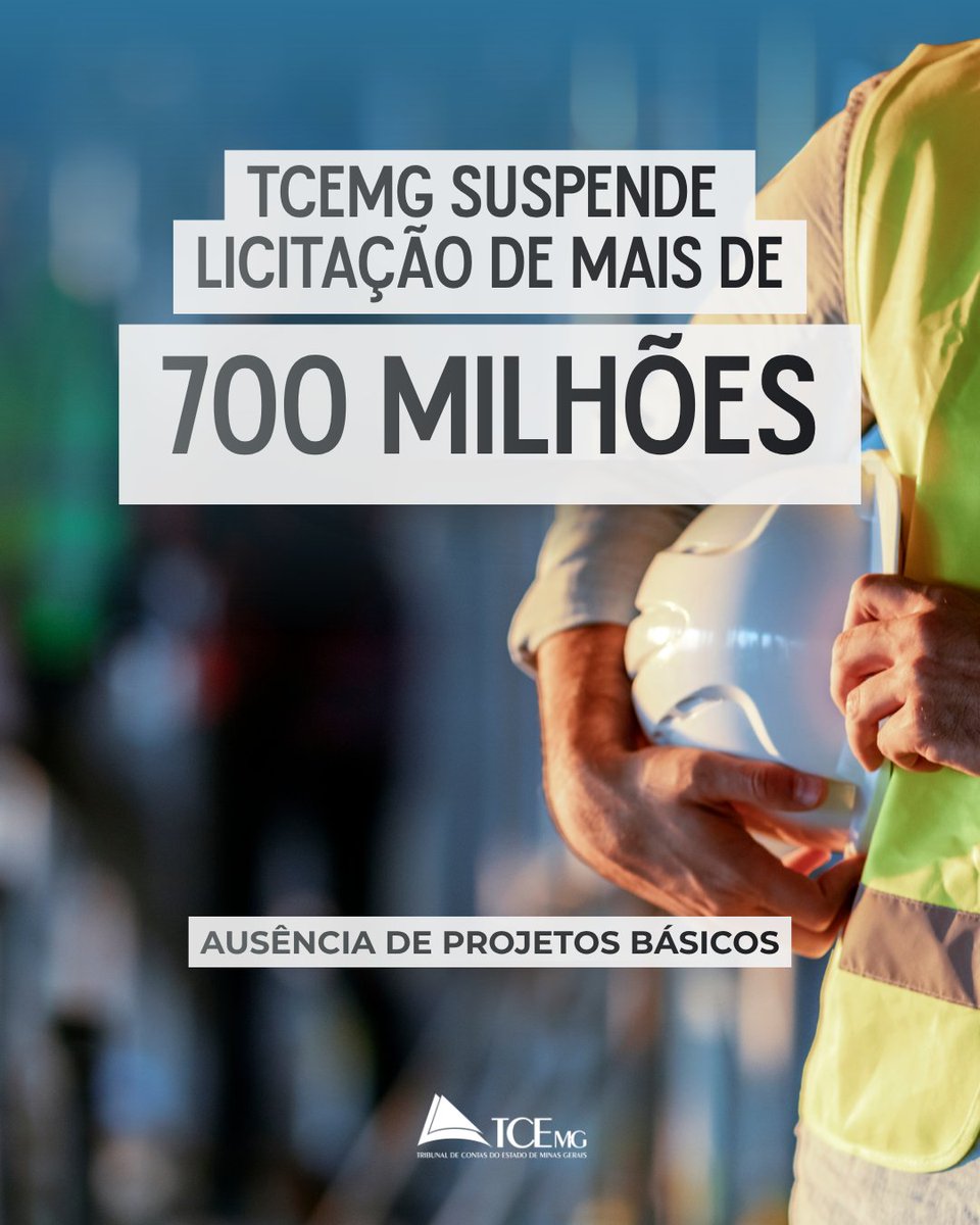 Tribunal de Contas do Estado de Minas Gerais tweet media