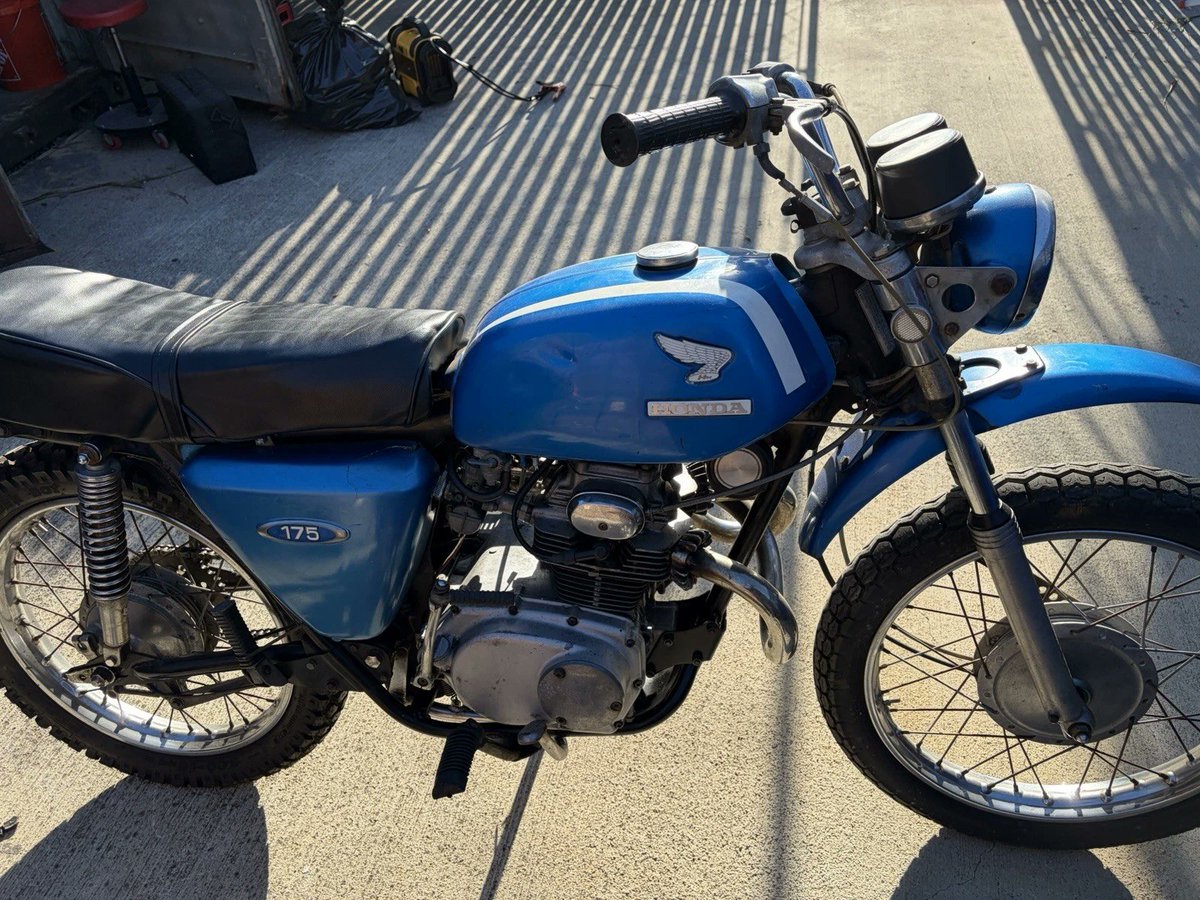 BarnfindMCycles's tweet image. Check out this 1969 Honda CL175! Ebay ad here ow.ly/9ggi50YOE3n #Honda #VintageMotorcycle #HondaMotorcycles #ClassicHonda #MotorcycleRestoration barnfindmotorcycle.com