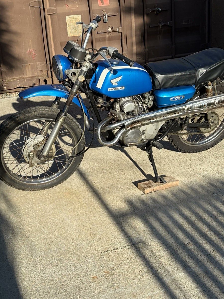 BarnfindMCycles's tweet image. Check out this 1969 Honda CL175! Ebay ad here ow.ly/9ggi50YOE3n #Honda #VintageMotorcycle #HondaMotorcycles #ClassicHonda #MotorcycleRestoration barnfindmotorcycle.com