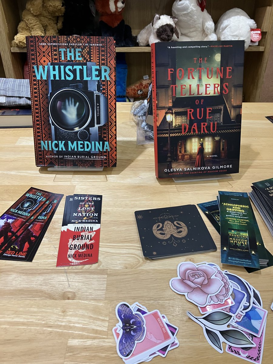 MedinaNick's tweet photo. Did you know @olesyaauthor writes to club music? Read THE FORTUNE TELLERS OF RUE DARU, and be hot—support indie bookstores!
Thank you, @olesyaauthor. Thank you, @andersonsbookshop
#bookstagram #newbook #books #independentbookstore #book https://t.co/7T5Uv3zDVy