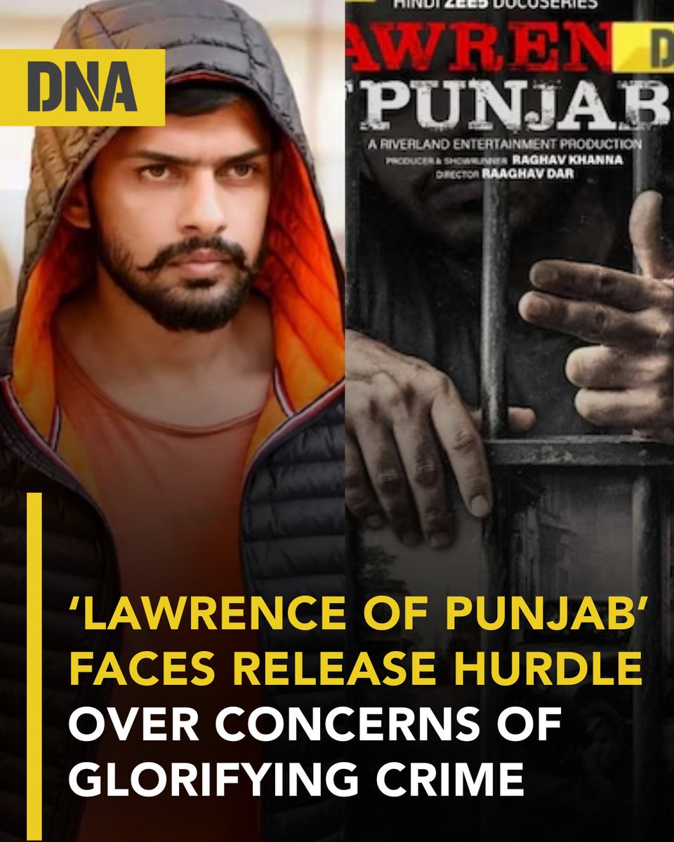 dna's tweet image. Docuseries on Lawrence Bishnoi, Lawrence of Punjab, may never see the day of light, as the Ministry of Information and Broadcasting has advised the OTT giant to bar the release of the series

Read here :dnaindia.com/india/photo-ga…

#DNAUpdates | #LawrenceBishnoi | #OTT |