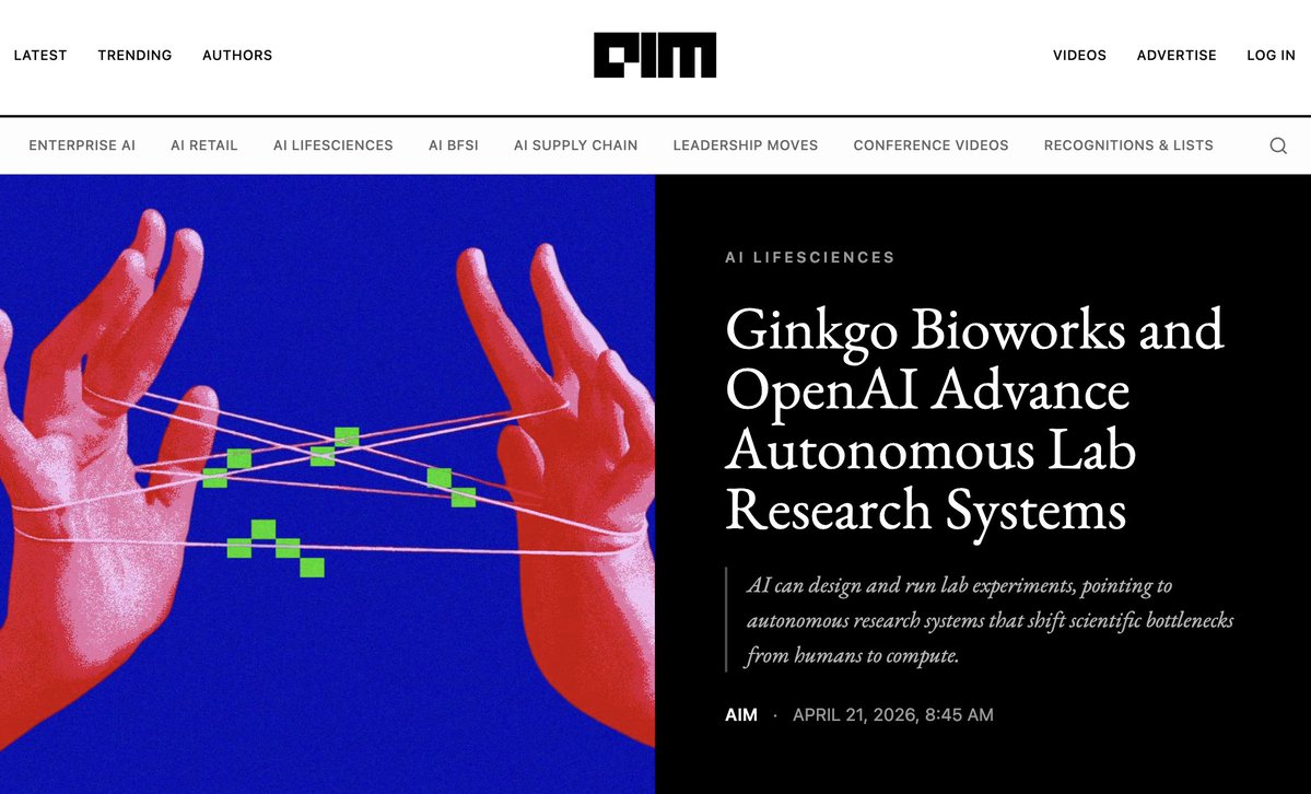 Ginkgo Bioworks tweet media