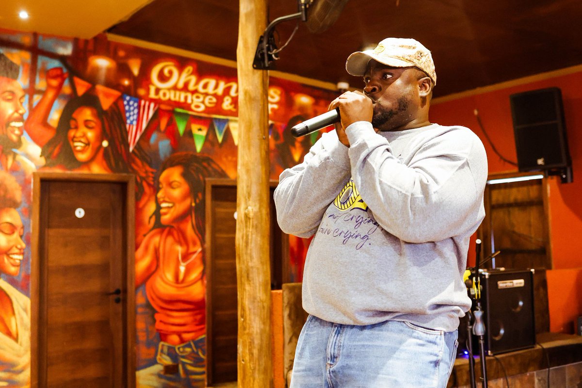 cedibwoy_'s tweet photo. Still soaking it in… Amplify GH Creatives Connect 3.0 was nothing but love. Grateful for the stage, the energy, and everyone who showed up ❤️🎤 #Cedi_empire @Amplify https://t.co/arwRSxrc8f
