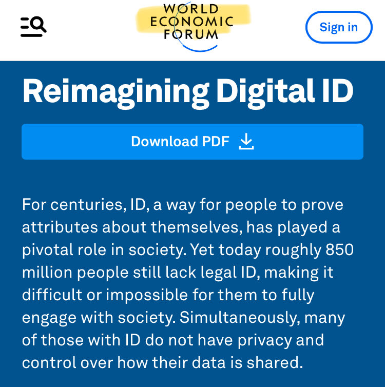 In July in Mexico 🇲🇽 you won’t be able to use your phone without a Biometric Digital ID face scan. Stored in a globally interoperable database. 

In Australia 🇦🇺 you can’t access social media without Biometric Digital ID. 

And UK 🇬🇧 is rolling out a huge expansion to their