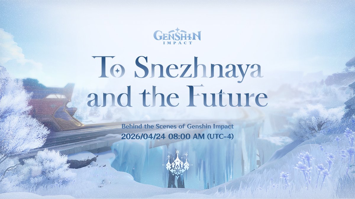 ikarot_streamer's tweet photo. Hoy en la noche voy a ver esto sobre #Snezhnaya y no espero nada que me sorprenda para que la decepcion no sea tan grande, tambien comparto el codigo de 200 protogemas para cobrar ingame o en https://t.co/G9OZWwEIUZ

Snezhnaya20260812

#ikarot #vtuber #genshinimpact https://t.co/dmU9fVeK59