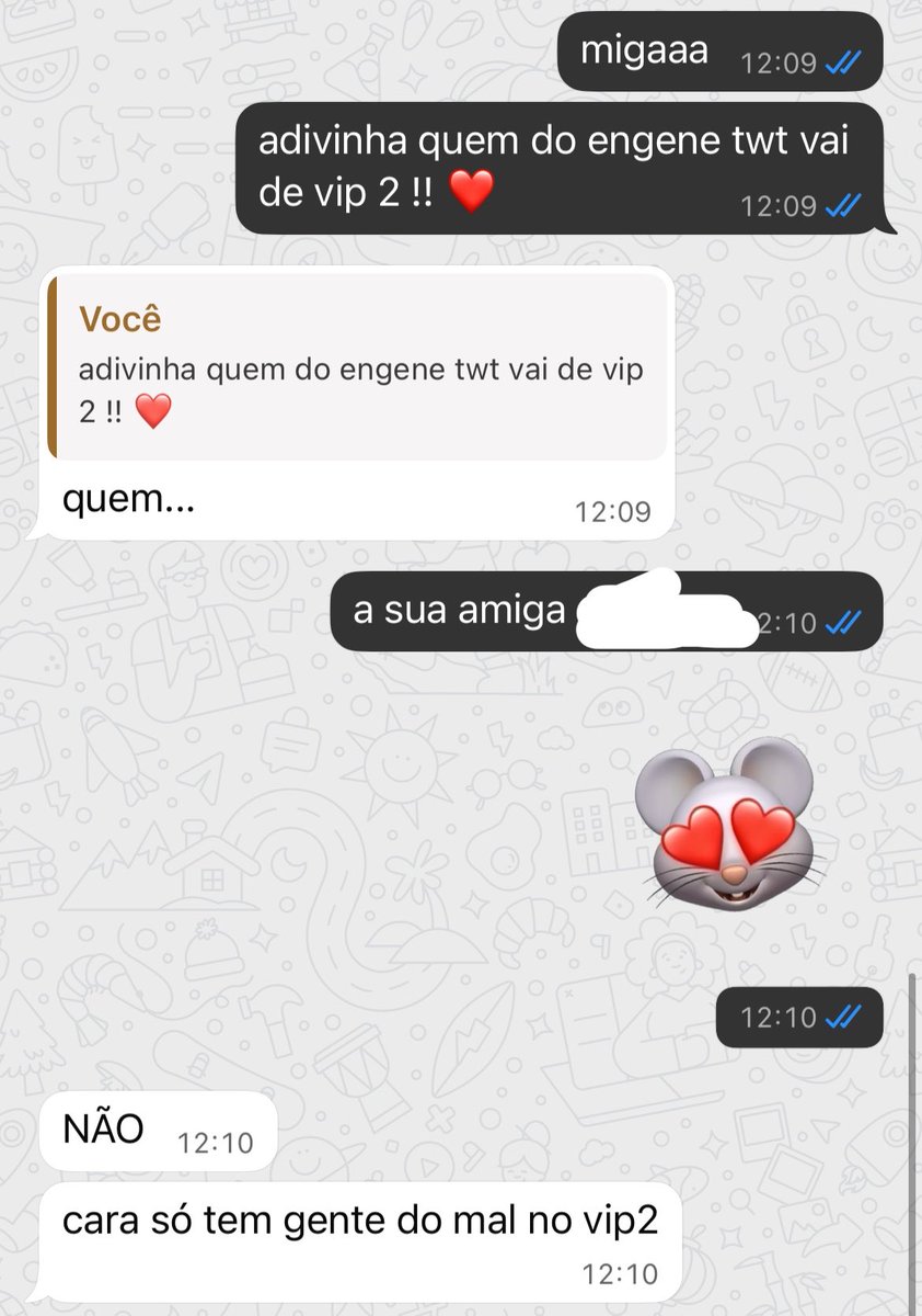 soph vai ver o enha tweet media