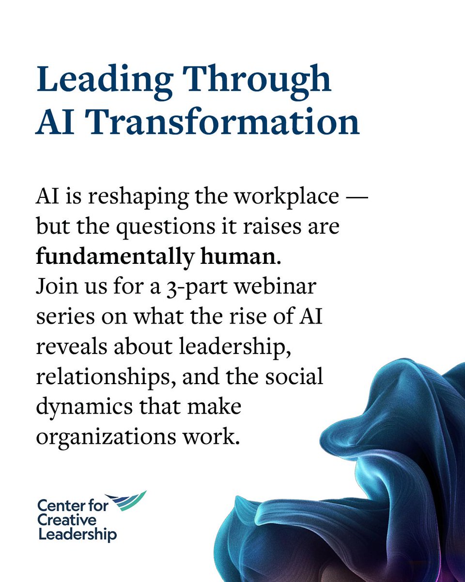 Center for Creative Leadership tweet media