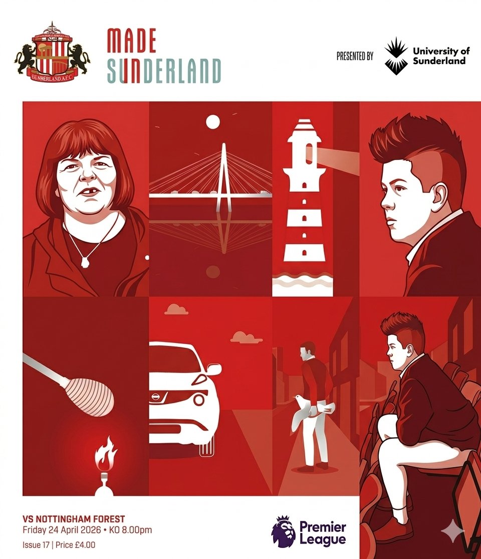 Leonard_Leazes's tweet photo. #SAFC revised program cover for tonight's game
#NUFC https://t.co/vDtZO1x2OJ