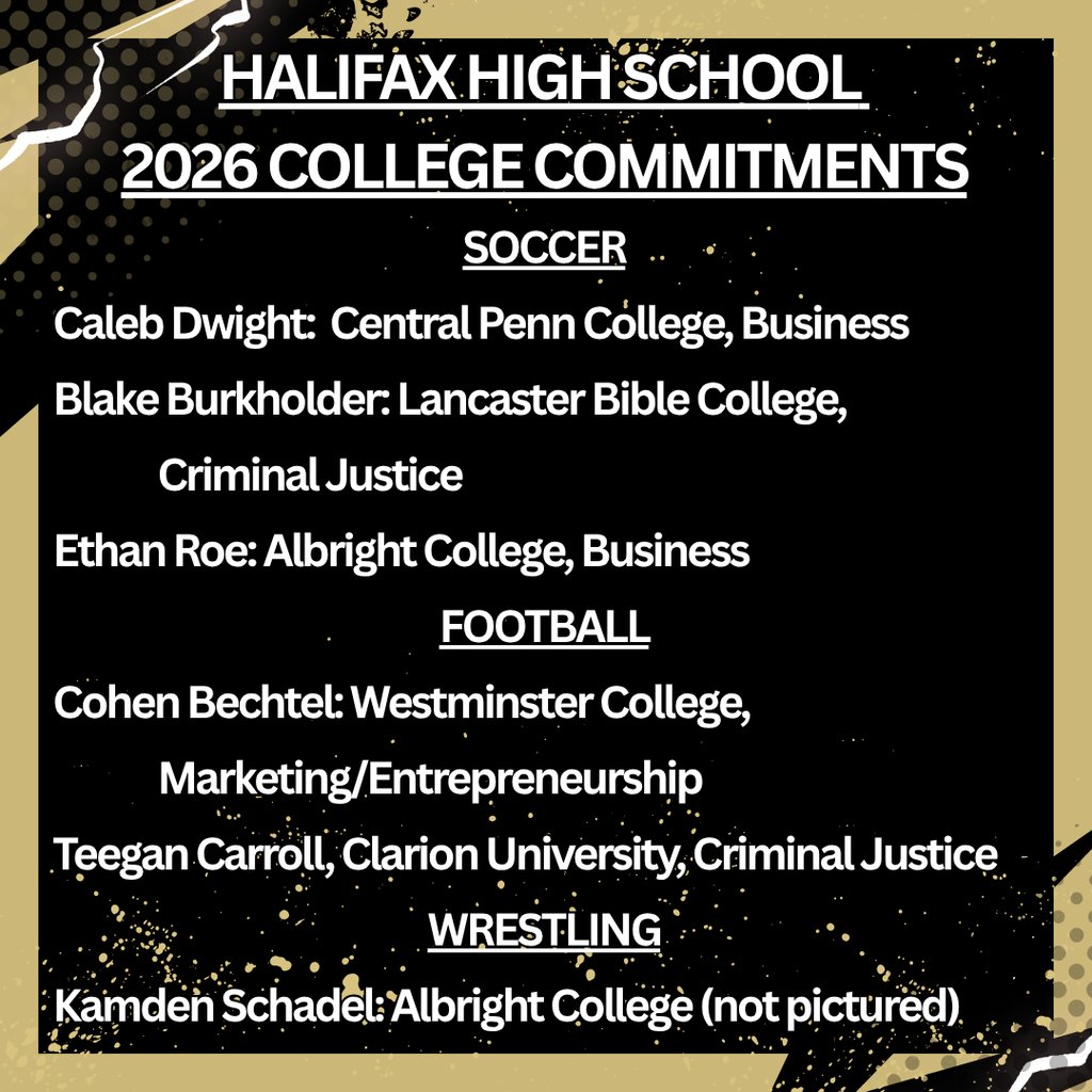 The Wildcat Class of 2026 has SIX college bound athletes! Yesterday we celebrated Signing Day and recognized their tremendous achievement and commitment to their future education and athletic goals! We are WILDCAT proud!