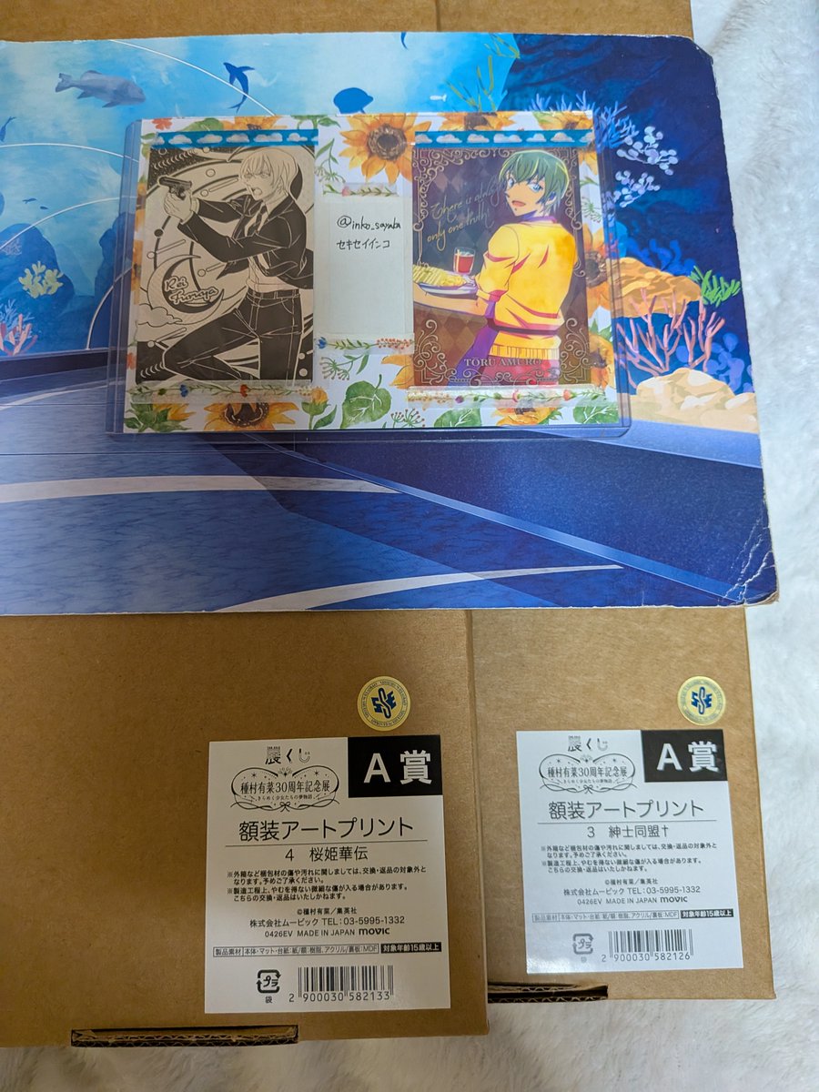 交換】種村有菜展 30周年記念展 きらめく少女たちの夢物語 入場特典
