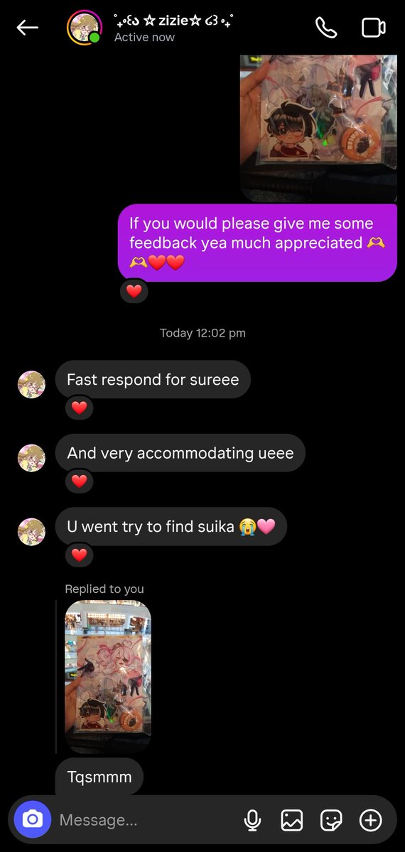 Rei_inz's tweet image. Thank you for using Rei ps service 🫶✨️

#reifeedback #personalshopper #pasaranimeMY #reipersonalshopper