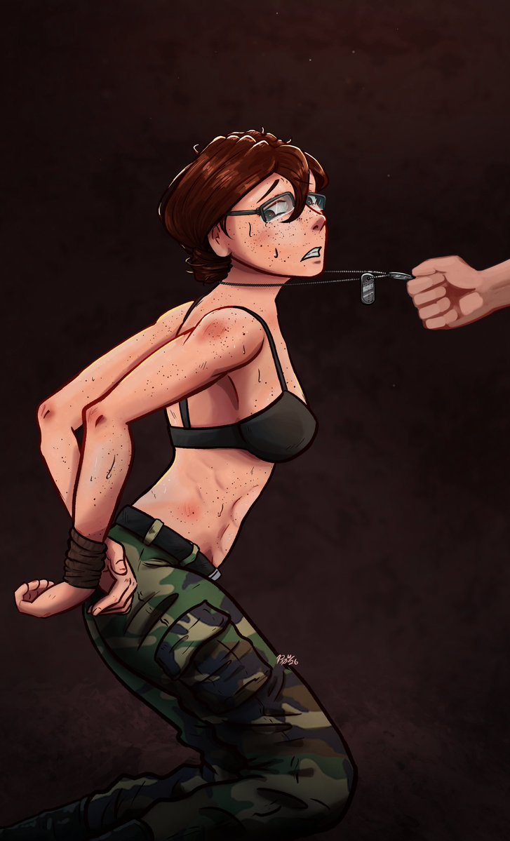 Needed her name.
And her blood type.
And her gas mask size.

Nothing she couldn't tell herself but just needed to be sure