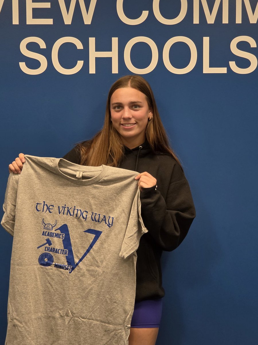 Lakeviewhigh's tweet image. Congratulations to Brianna Line &amp;amp; Abby Bird for being selected as the Viking Way students of the month! #academics #character #mindset  #lakeviewvikes