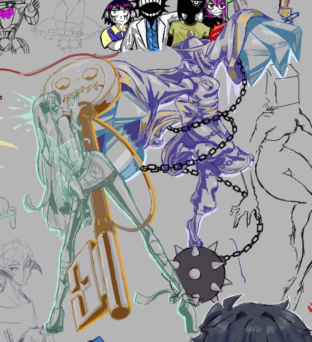 PuMp_Blend's tweet image. ABA and Hsien ko
#GGST #capcom