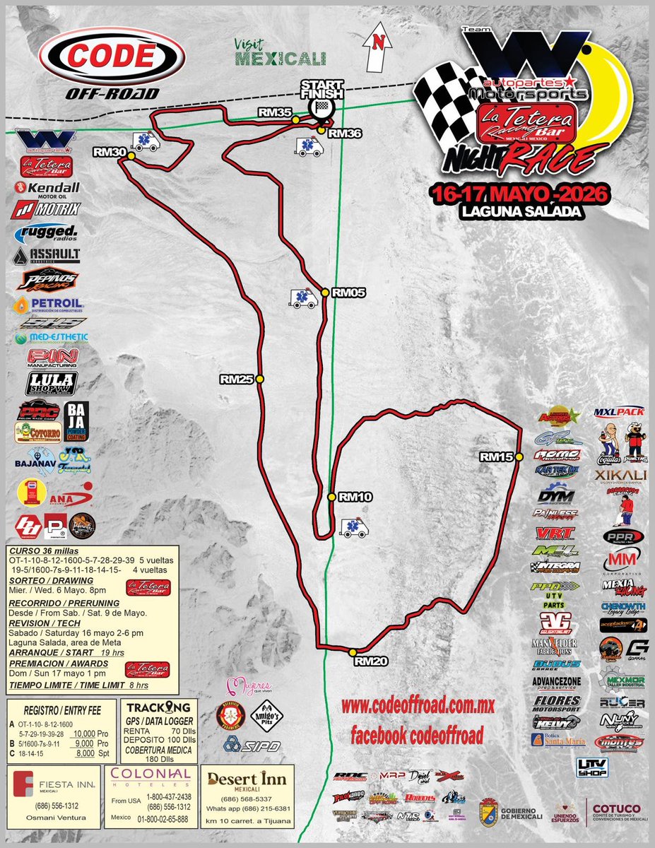 superatvtweet's tweet image. We are super stoked about the 2026 @codeoffroadoficial Association races kicking off May 15-17 in beautiful Mexicali Baja California Mexico!☝️🏁🏆#SuperATV #LetsGO