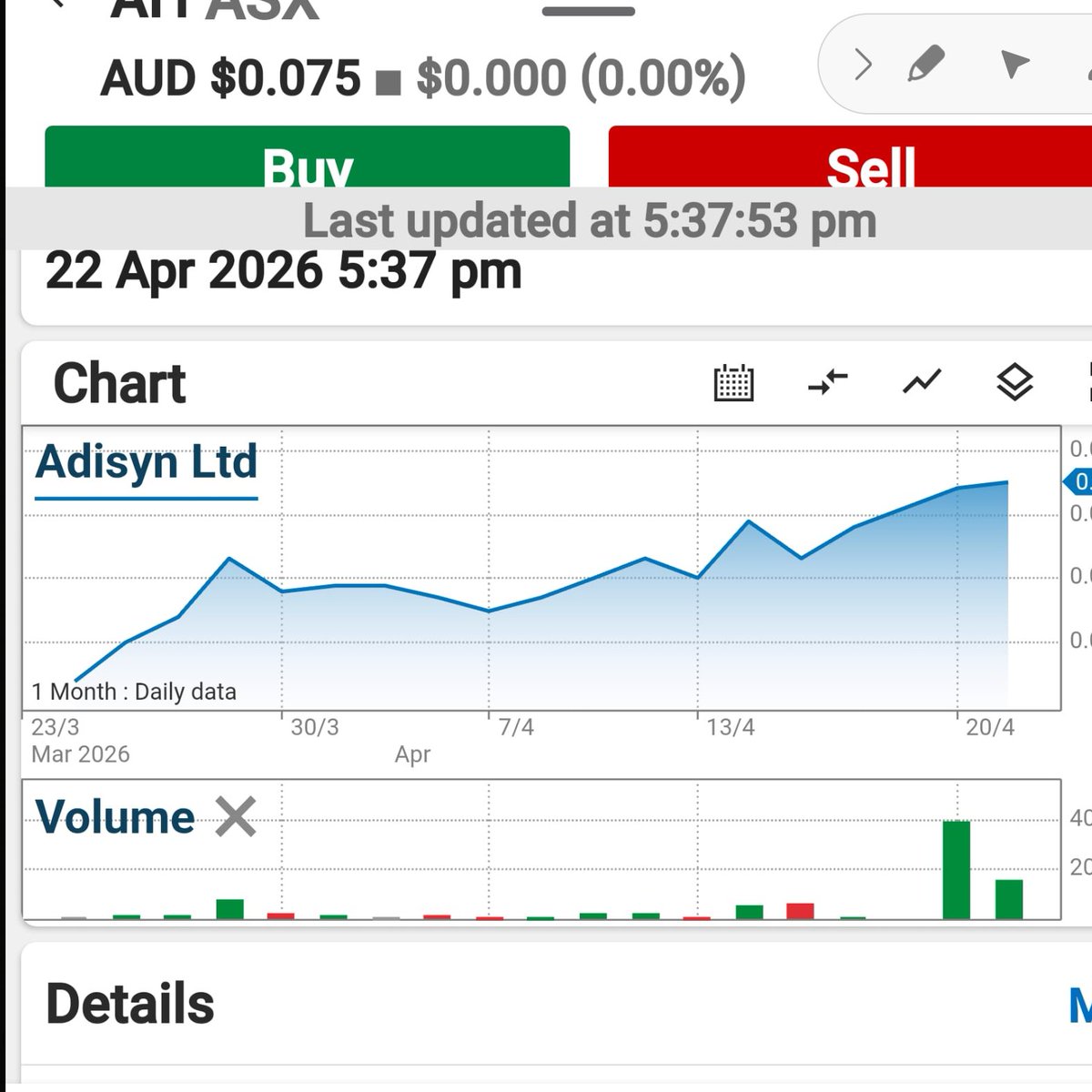 turkinoz's tweet photo. Adisyn (ASX: AI1) up +48% today on strong volume.
@Dtr-@Dtrf-#AI1-@AI1-#Adisyn
A STAR IS BORN https://t.co/U6jETsws58