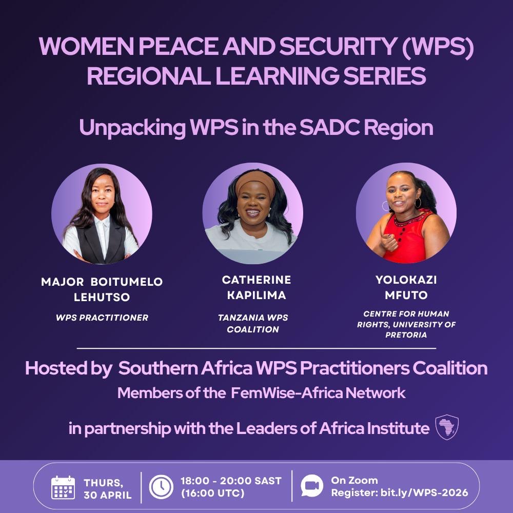 Women Peace Security Coalition Tanzania tweet media
