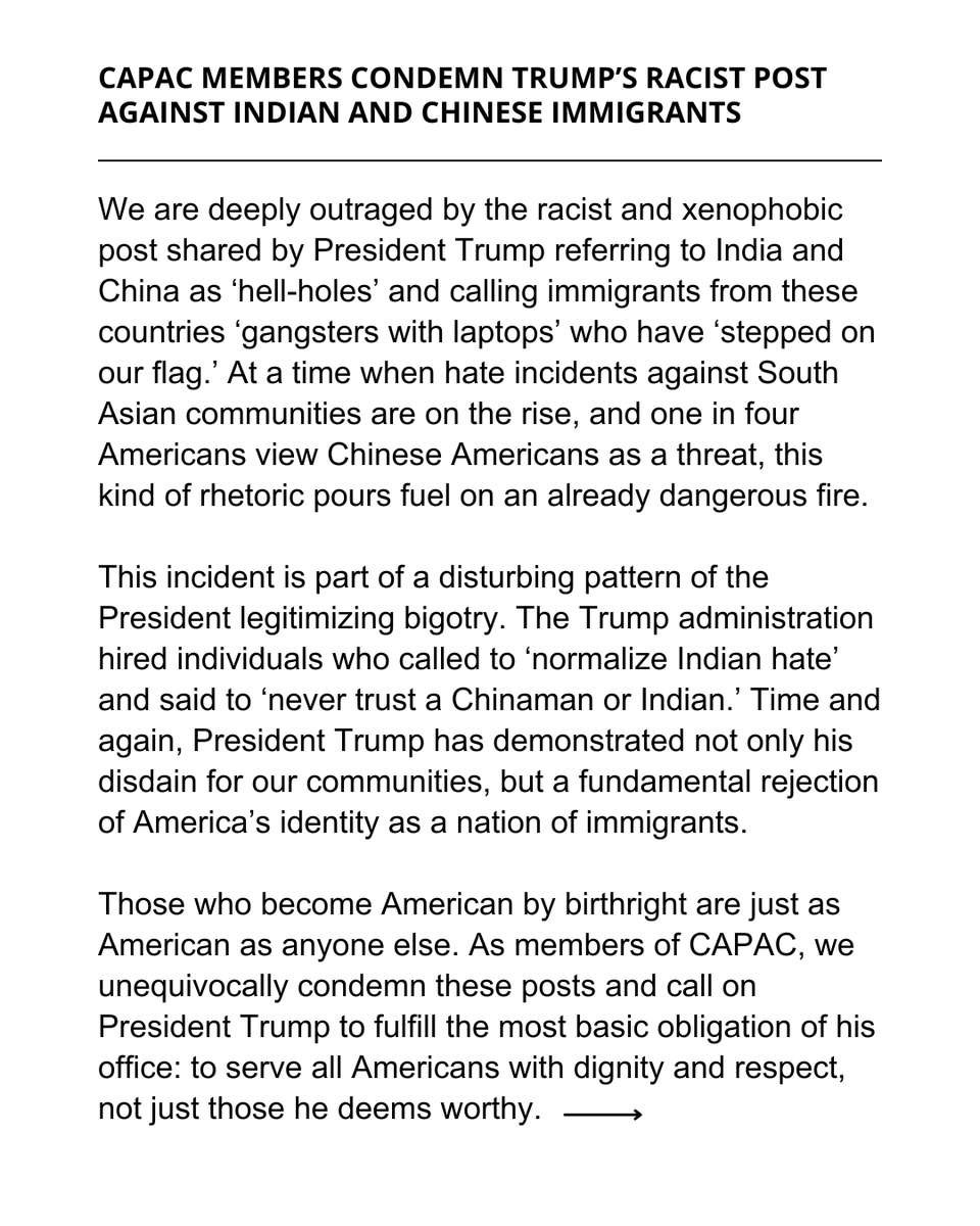 Congressional Asian Pacific American Caucus tweet media