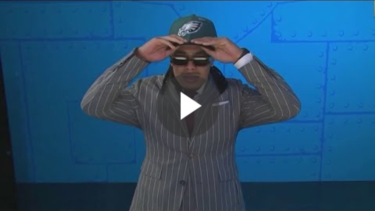 FineAndRich's tweet photo. Nobody saw this Eagles pick coming...
Makai Lemon changes everything. π³
#NFLDraft #Eagles #DraftReaction