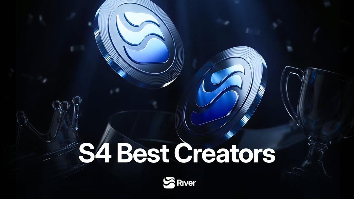 RiverdotInc's tweet image. S4 Best Creator voting

Stake RIVER and vote for the creators who shaped your S4

▸ Apr 27 – May 11
▸ Voting power = staked RIVER x multiplier
▸ Top 30 win $1500 in RIVER + 150k River Pts

Creators who showed up this season. The community decides