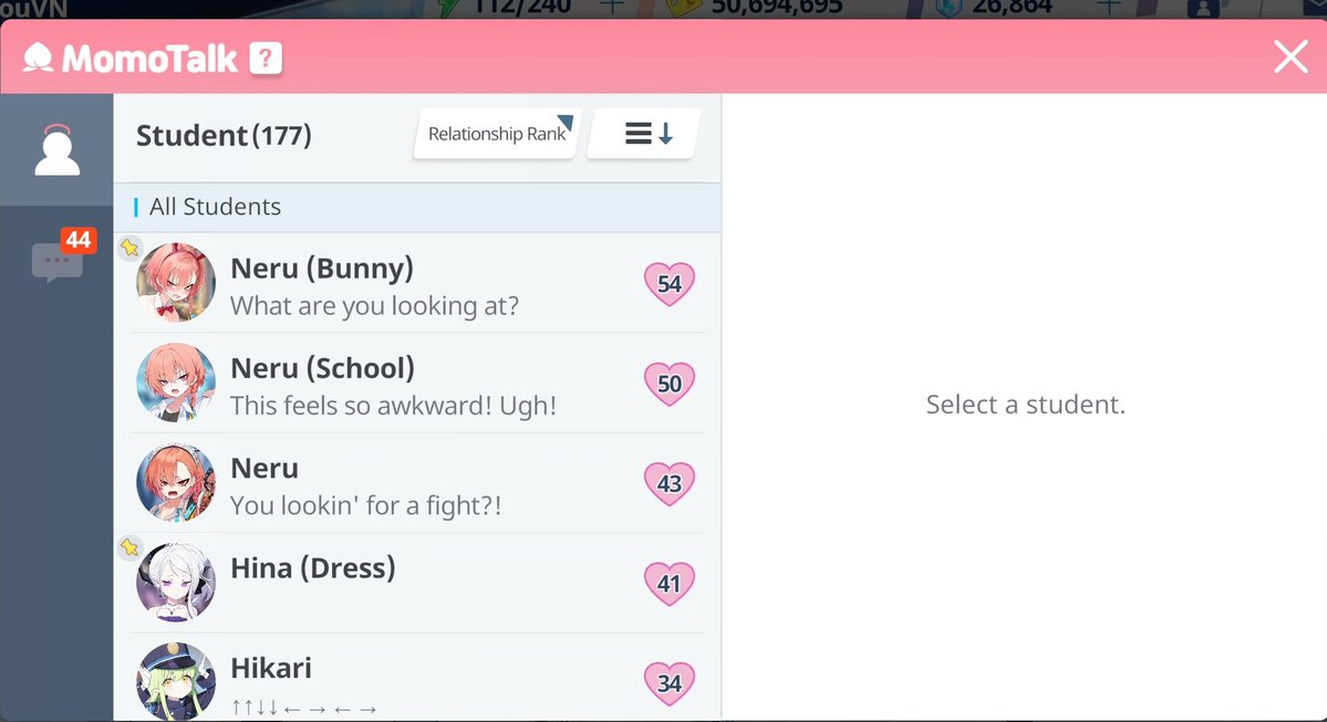 3 Neru alt are top bond level now 🧡🧡🧡 sorry Hina 😎