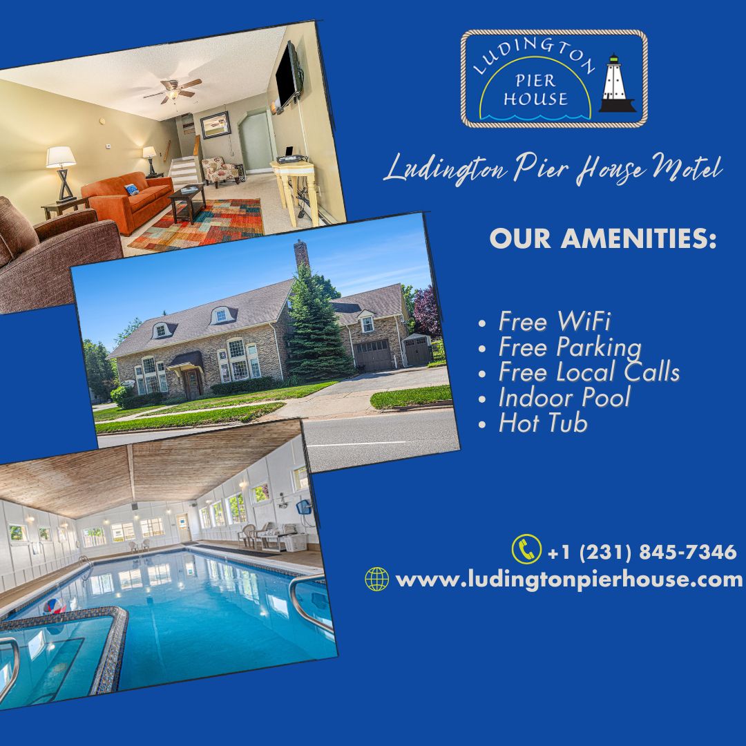 Relax in comfort while enjoying stunning waterfront views. Your dream vacation stay is closer than you think!
📞Phone: +1 (231) 845-7346
🌐ludingtonpierhouse.com
#TravelInStyle #LakesideLiving #VacationVibes #HotelLife #ScenicStay