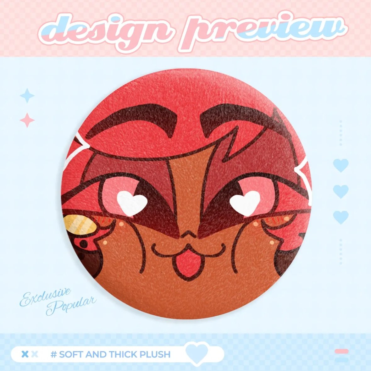 ✨Alastor and Lucifer plush badges available now! ✨

#HazbinHotel #AppleRadio #RadioApple