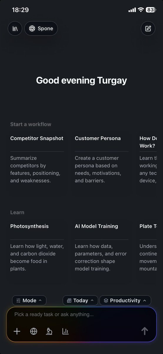 sponelabs's tweet image. AI isn’t just about answers anymore.

Spone lets you:
• learn with interactive simulations  
• see concepts in motion  
• turn ideas into visual experiences  

Not just chat.  
A new way to think.

#AI #EdTech #Spone