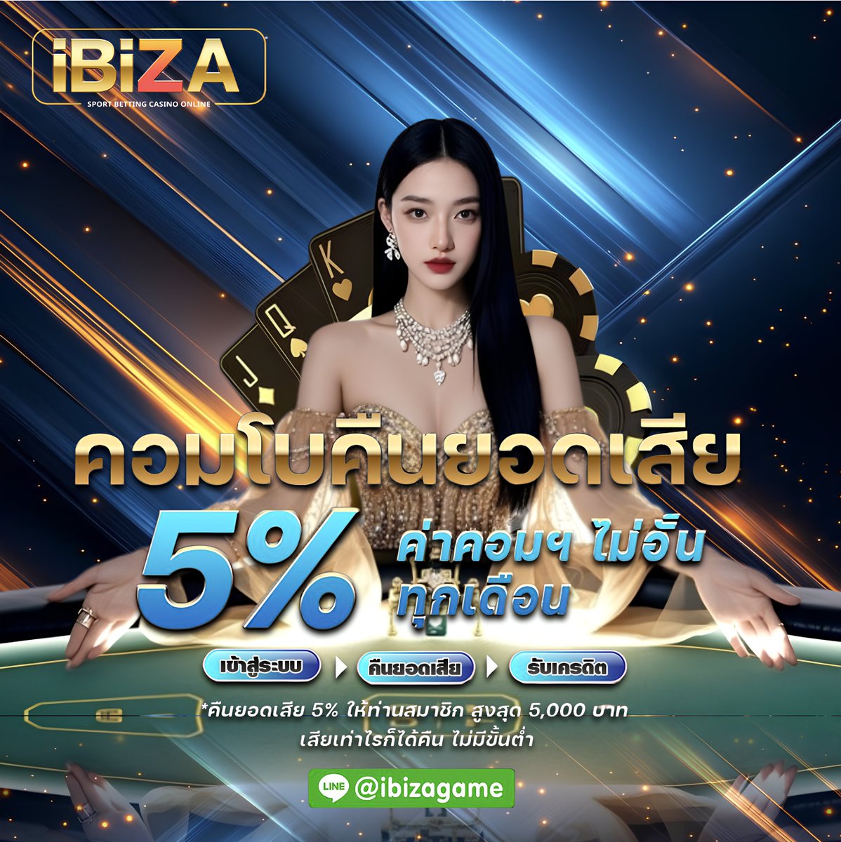 โอนไว? 🤫
สมาชิกใหม่ ‘รับฟรี 100’ ไม่ต้องเติมก่อน!
แถมโบนัส500%ทุกวัน+ฝาก20รับ120+วันเกิดรับ500

💎ล็อคอินรับเครดิตฟรีทุกวัน

ไม่เชื่อลอง👉 bit.ly/47rimBi
💌ติดต่อไลน์@ibizagame

#โปรแรง #แจกจริง #โปรเด็ด #ibizagame #ibizagame88 #เครดิตฟรี #สล็อตแตกง่าย #บอลสด