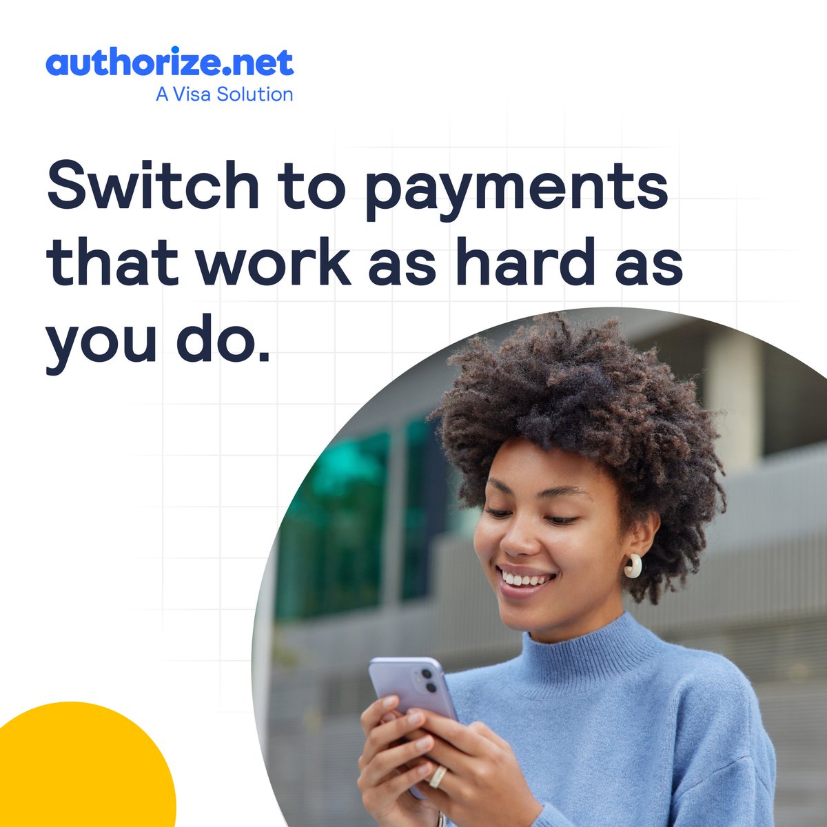 Authorize.net tweet media