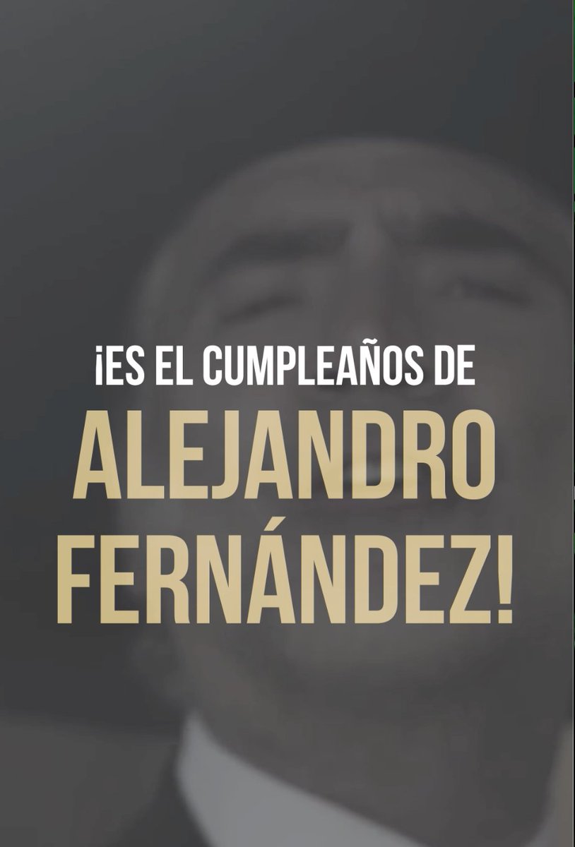 Por el cumpleaños de Alejandro Fernández escuchemos sus canciones…

¿Cuál es tu favorita? ¿Y en qué género te encanta más: ranchera o pop? 🎉 🎶

#AlejandroFernandez