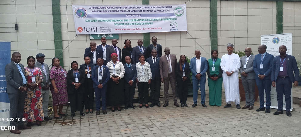 ICATclimate's tweet image. A strong start to the Regional Technical Workshop on #NDC 3.0 in Central Africa! 40+ experts gathered in Douala, Cameroon, to advance operationalisation &amp;amp; financing of NDC 3.0, with #transparency at the heart of turning climate commitments into real impact.

📸 ECCAS/@Fokabs__Inc