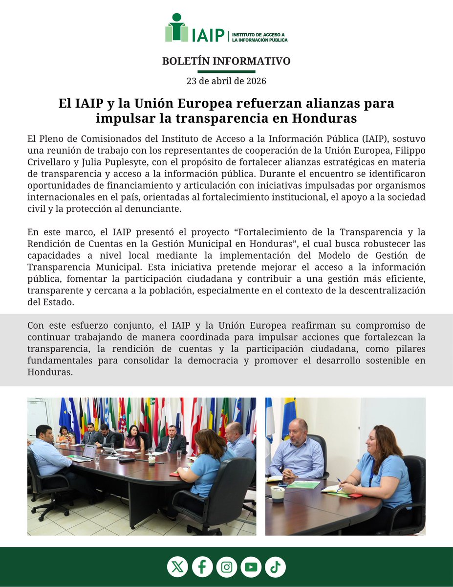 IAIP_Honduras tweet media