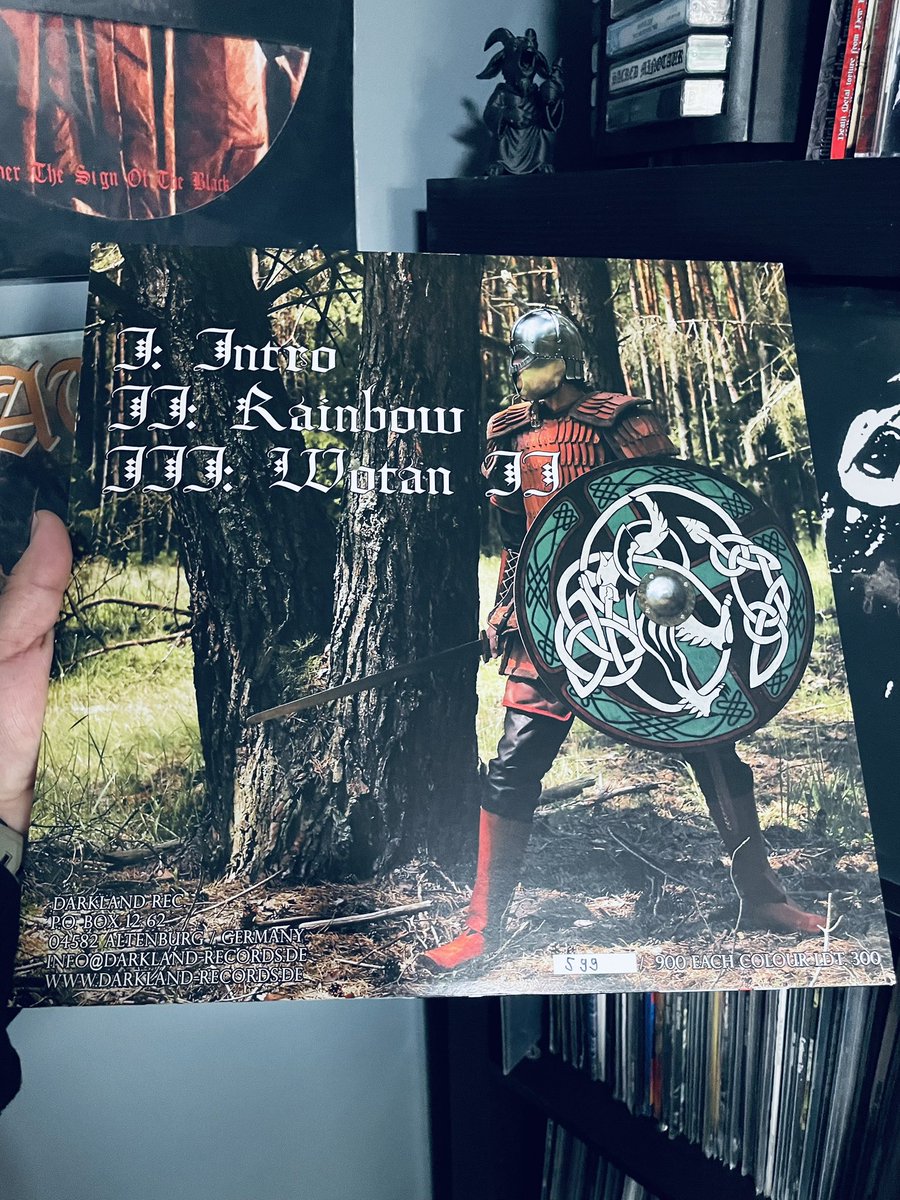 Starting #BlackMetalFriday with this powerful release from Graveland, “Wotan Mit Mir”