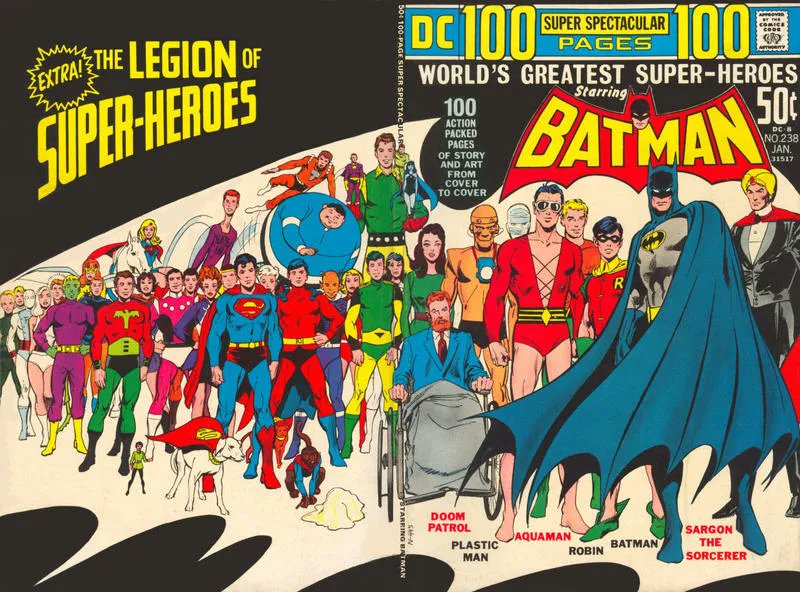 DavesComicHero's tweet photo. DC facsimile editions we need, wraparound cover edition. https://t.co/ByXSIaviuQ