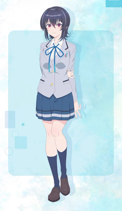 コミカライズ版の丸っこい絵でアニメ化してくれたらよかったな〜 #クラスで2番目に可愛い女の子と友だちになった