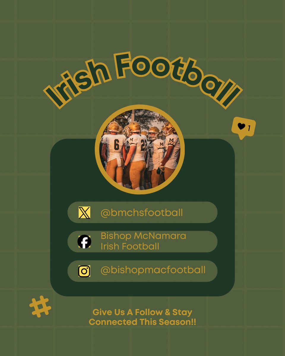 Bishop McNamara Football tweet media