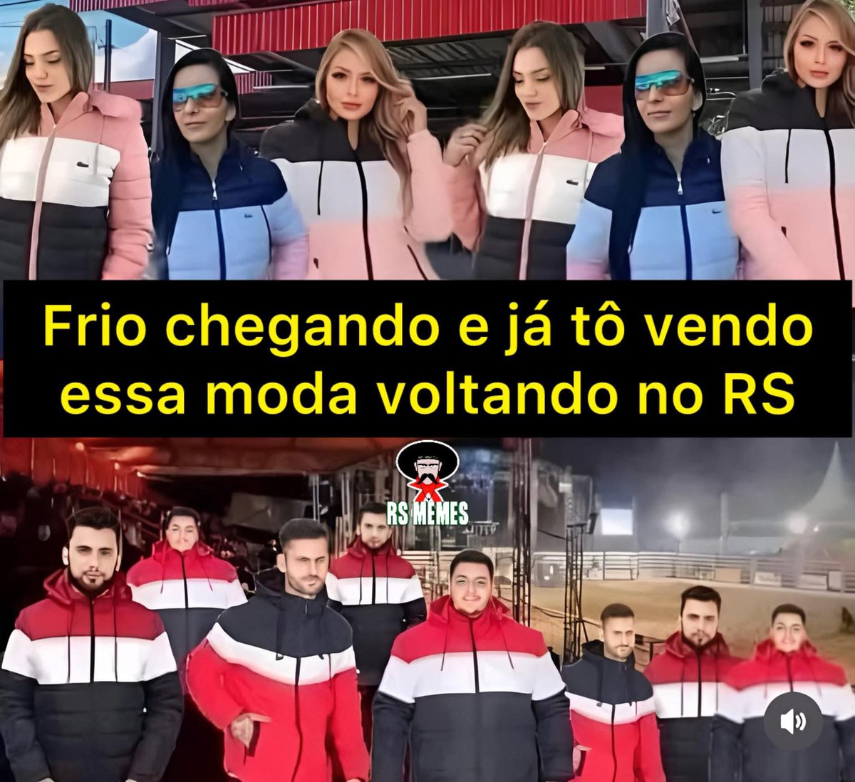 Eles tão chegando