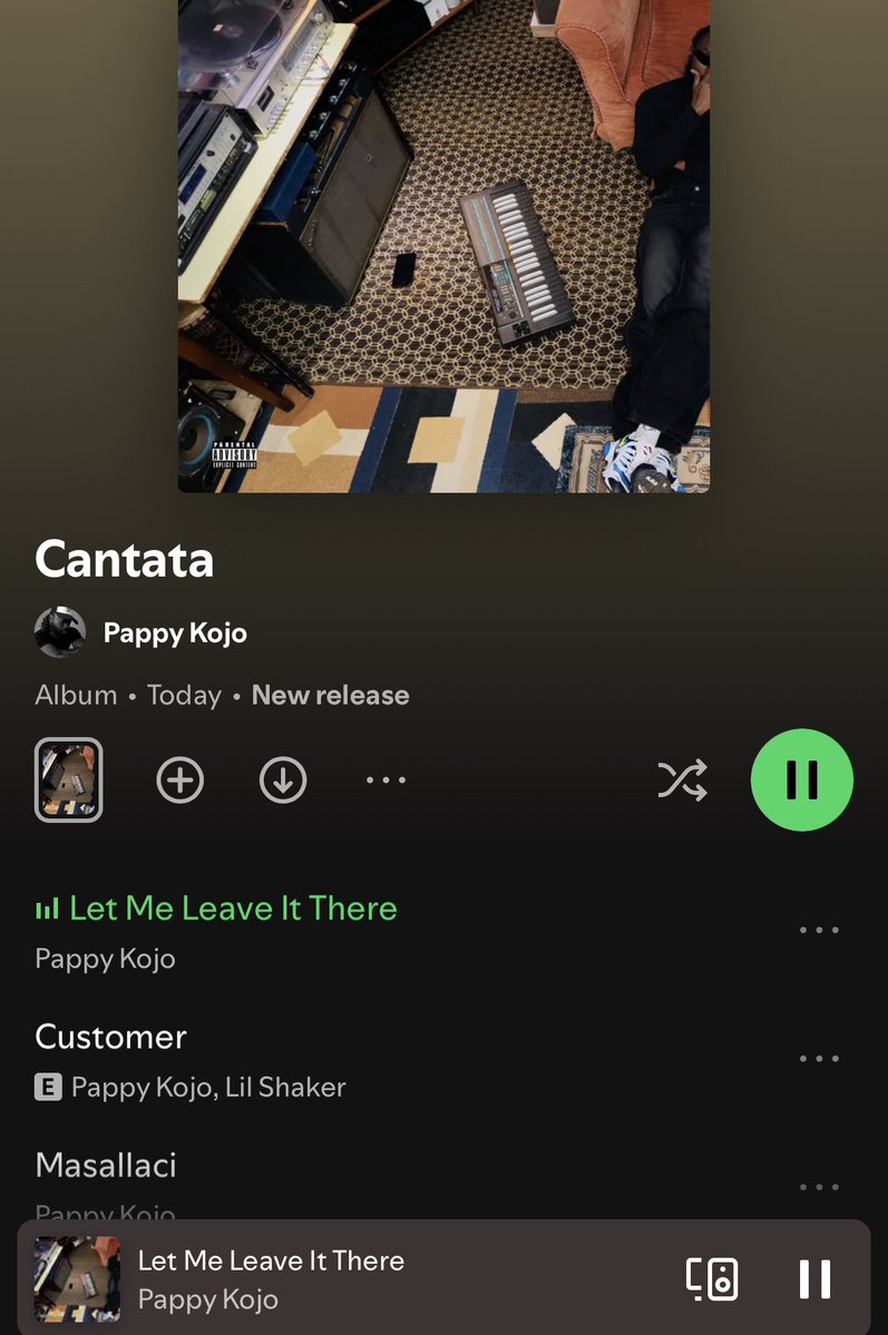 RapGhana's tweet image. 🎙️ #OUTNOW 🚨

👤 @PAPPYKOJO
💿 CANTATA ALBUM 💿 

OUT NOW ON ALL PLATFORMS ‼️ #GHANARAP 🇬🇭 🔥 👇