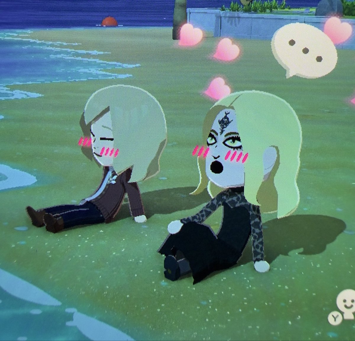 silliestpearl's tweet image. their whimsy has captured me #belagrace