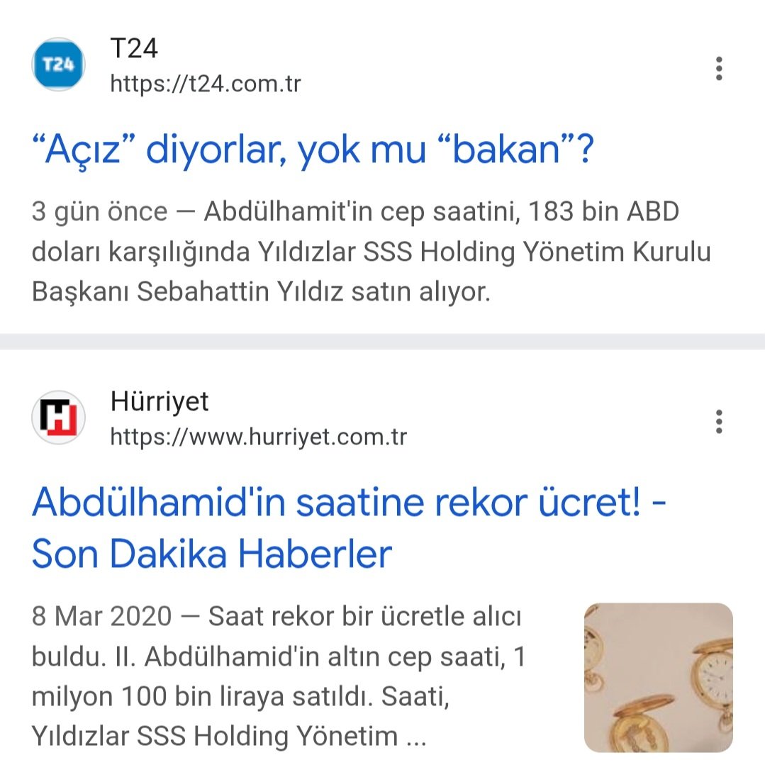 İşçilerin "ortalama 3 aylık maaşı" için ödeme yapmadığını itiraf eden Yıldızlar Holding'in sahibinin, 6 yıl önce 2.Abdülhamit'in saatini 183 bin dolara (şu anki kurla 8 milyon 235 bin TL) satın aldığını biliyor muydunuz?