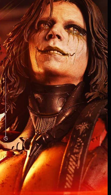 The way this sculpture captures his eyes and brows feels like a kind of "painful pleasure." There's a similar angle in Higgs' solo poster, and I've always been trying to figure out what that expression really is. I think it comes down to one word: desire