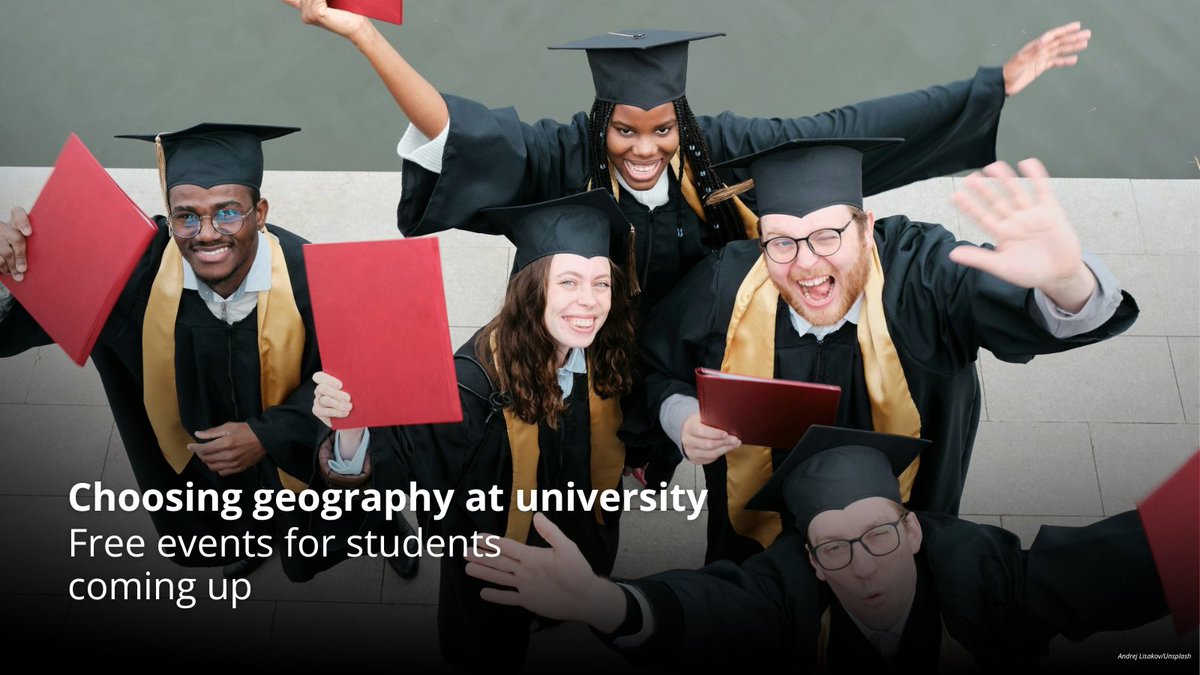 RGS_IBGschools's tweet photo. A Level students 📢 

Interested in studying geography at university? Join our free upcoming events to hear from tutors and current students about what it’s really like 🎓

🖥️ Webinars - 29 April and 7 July: https://t.co/xUMhFG2AXL
👋 In person - 22 July: https://t.co/FDmk7GTFsu https://t.co/2ht4DZgYBn