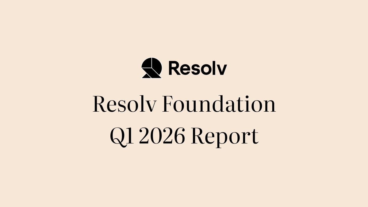 Resolv Foundation tweet media