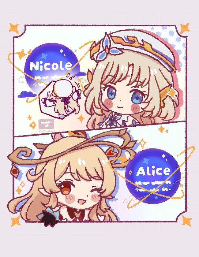 artbymchiichi's tweet image. Introduction✨

#GenshinImpact #原神 #Alice #Nicole