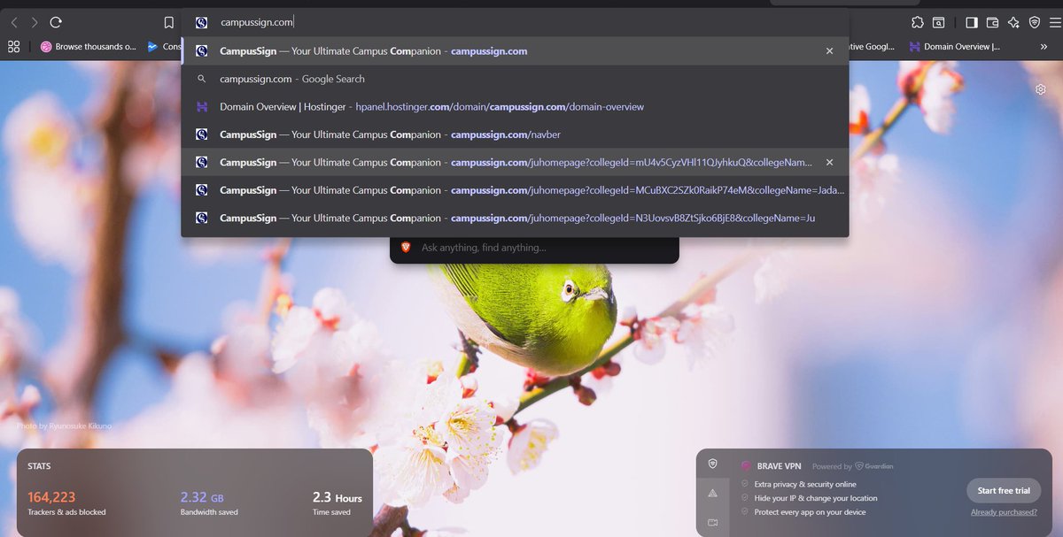 JoydipDewasi's tweet photo. CampusSign is now live on the web ๐
Just search https://t.co/9BygS8oyjL and start using it!
Our app is already on Play Store ๐ฑ and weโre near to 100 downloads ๐
New feature coming soon .
Try now ๐ https://t.co/bBeWh6vVPM
#CampusSign #Startup #StudentApp #WebApp #Tech https://t.co/TfS70vrMTU
