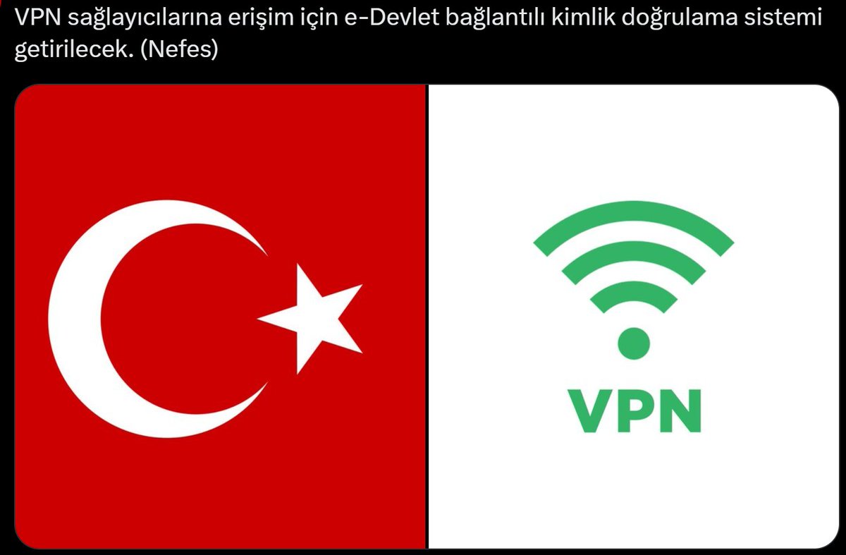 tv_gercekler's tweet photo. Alıntıladığımız twittek videoda ne anlattıysak o

Sosyal Medya'ya giriş E-DEVLETE bağlanacak, sende bu durumda uyanıklık yaparsan, VPN kullanırım E-DEVLETİ aşarım dersen o kapıyı da kapatıyor...
VPN hesabına da girebilmek için yine E-DEVLET'e gireceksin. Şu anda akla ziyan bir durum ile karşı karşıya gelmeye başladık...

VAH Kİ VAHH... Pazar akşamı derbisini kimse kaçırmasın yine de... Ne dediğimizi sonra herkes anlayacak.