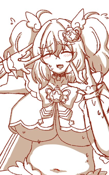 落書き 魔法少女シロヱママ実装待ってます