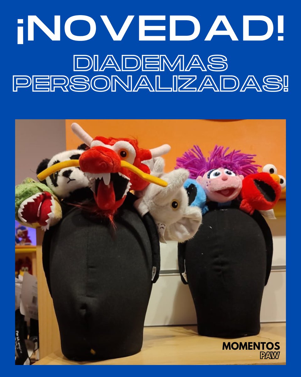 MomentosPAW's tweet photo. Llegan las diademas personalizadas a PortAventura World! Un complemento muy divertido para cuando visitas el parque! 100% personalizable!  Solo tienes que comprar las bolas que más te gusten y combinarlas! ¿Os gusta la nueva propuesta? https://t.co/KpHlUErmOG